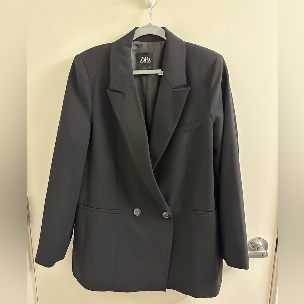 Zara Oversized black blazer